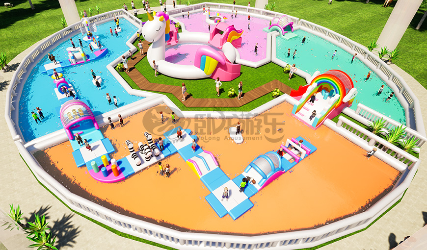 獨角獸彩虹水池 獨角獸彩虹水池